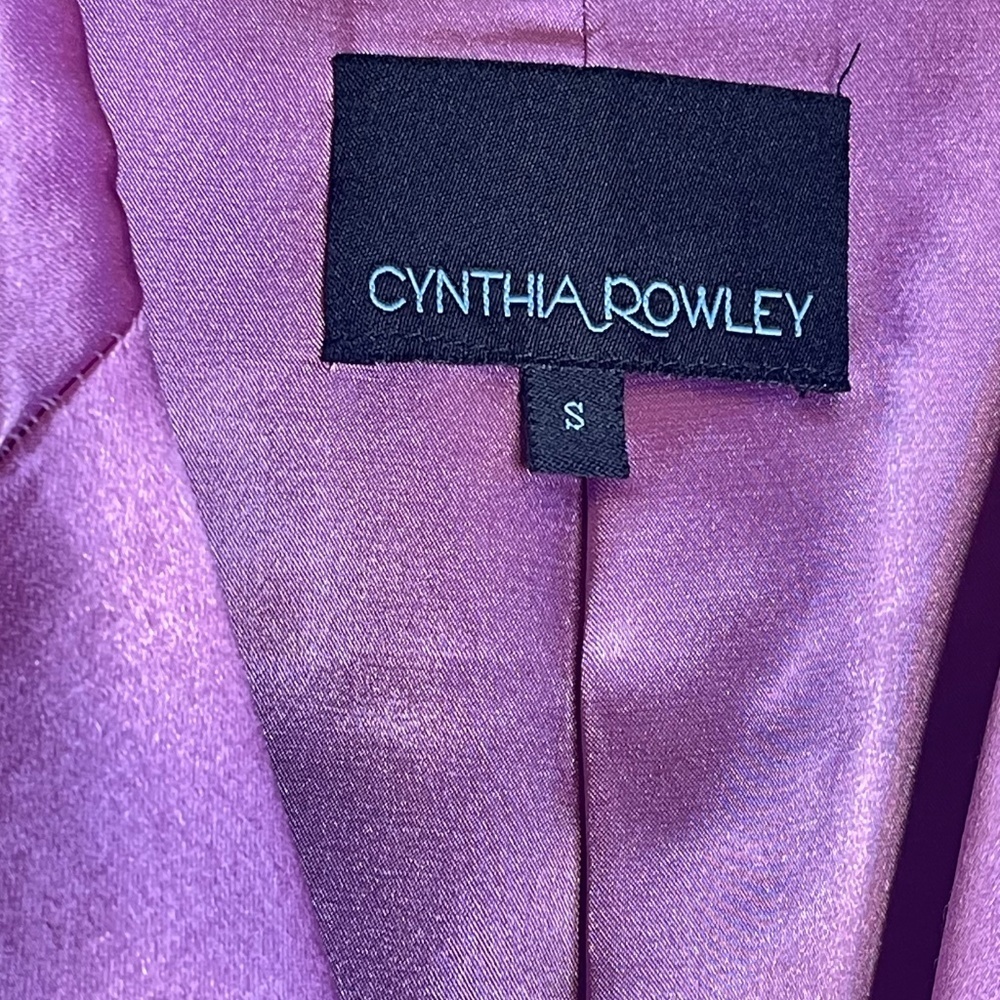 Silk Cynthia Rowley Satin Jacket - Picture 6 of 9